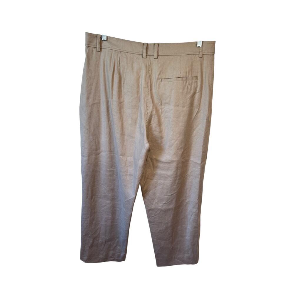 THE RESET R LABEL NWT Slouchy Trouser French Grey Size Large Office Pleated $198 - Picture 6 of 13